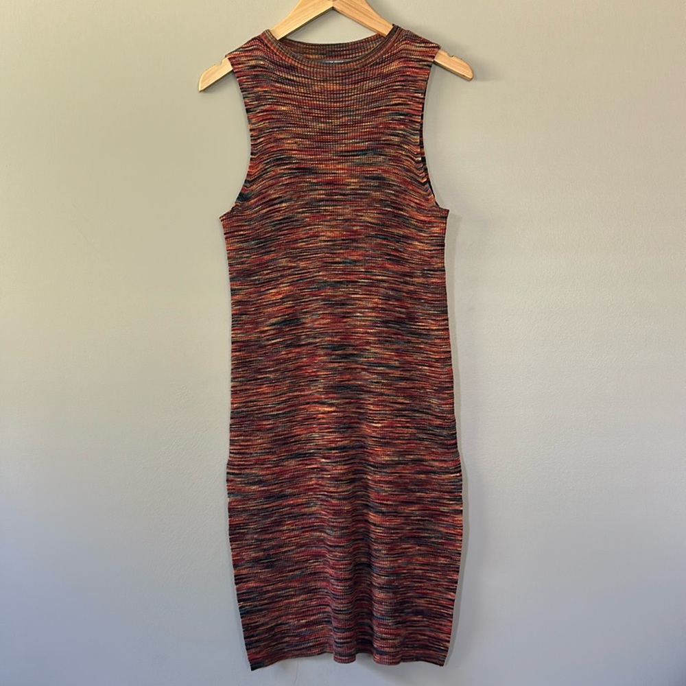 Anthropologie Tami Ribbed‎ Tunic Tank Dress Sz S
